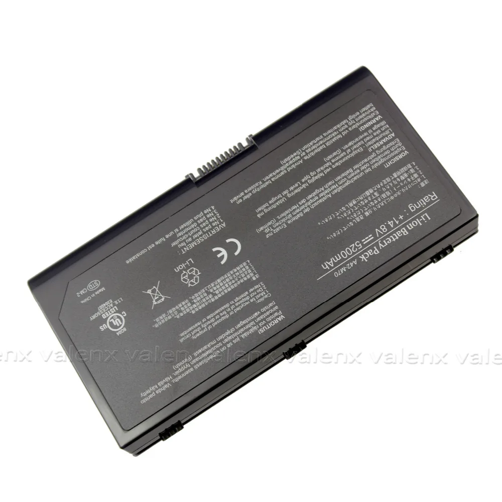 Аккумулятор для ASUS M70 N70 N90 X71 X72 G71 G72 F70 8 ячеек серии с функцией зарядки