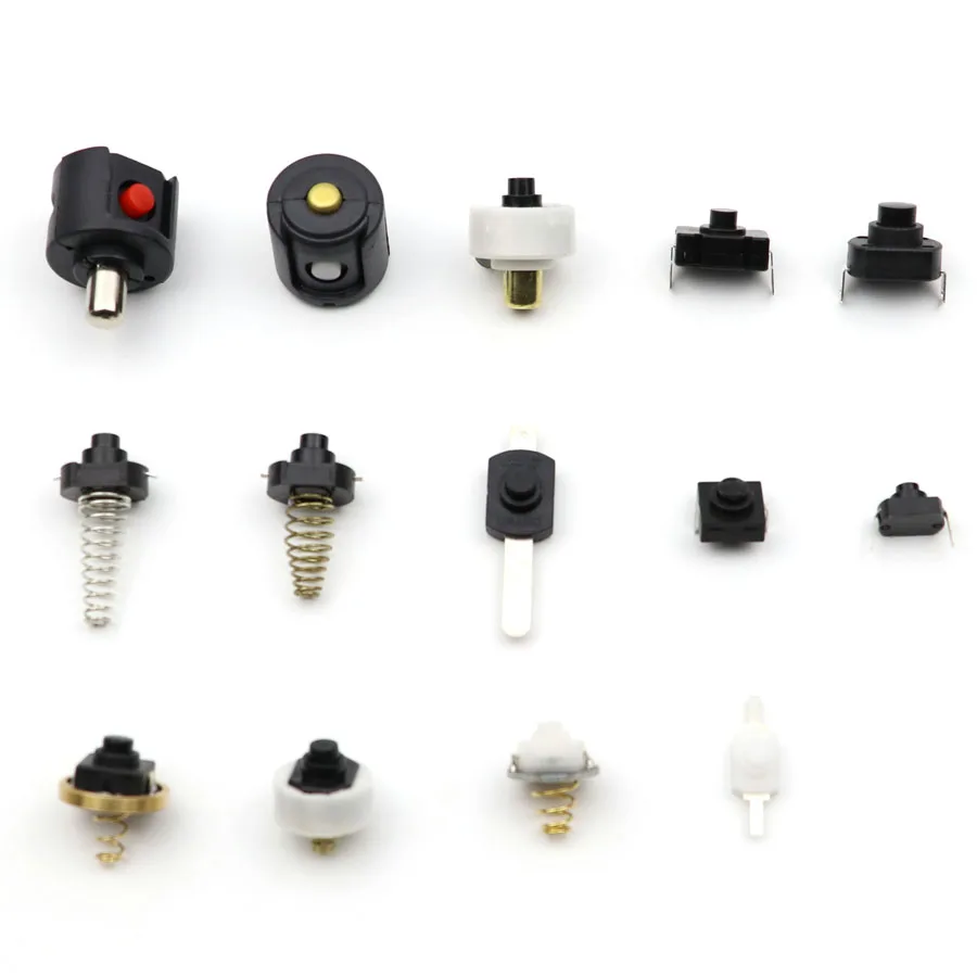 Flashlight Modding Push button switch DIY Parts Many types of Switch