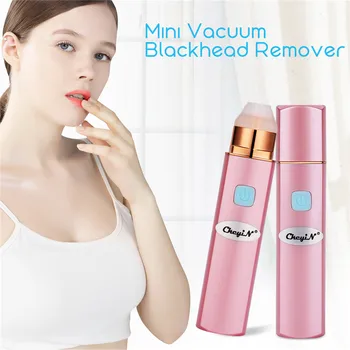 

Portable Mini Vacuum Blackhead Remover Strong Suction Pore Deep Cleansing Bar Dead Skin Removal Reduce Fine Line Massage Stick