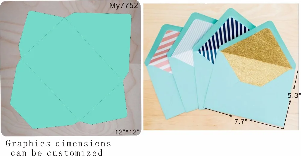 

Envelope wooden dies cutting fit / Scrabooking