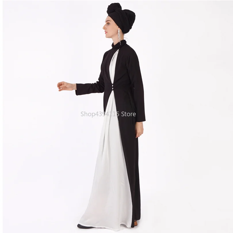 Kaftan abaya Дубай мусульманский хиджаб платье Турция цзилбаб Caftan Рамадан Абая для