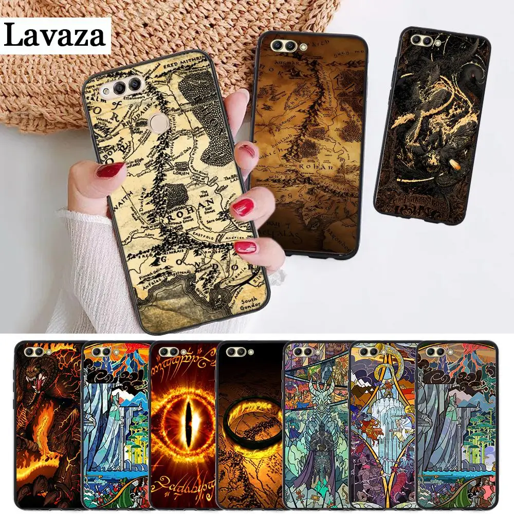 

Lavaza The Lord of The Rings the one ring Silicone Case for Huawei honor 6A 7A Pro 7X 8 Lite 8X 8C 9 Note 10 View 20 9X