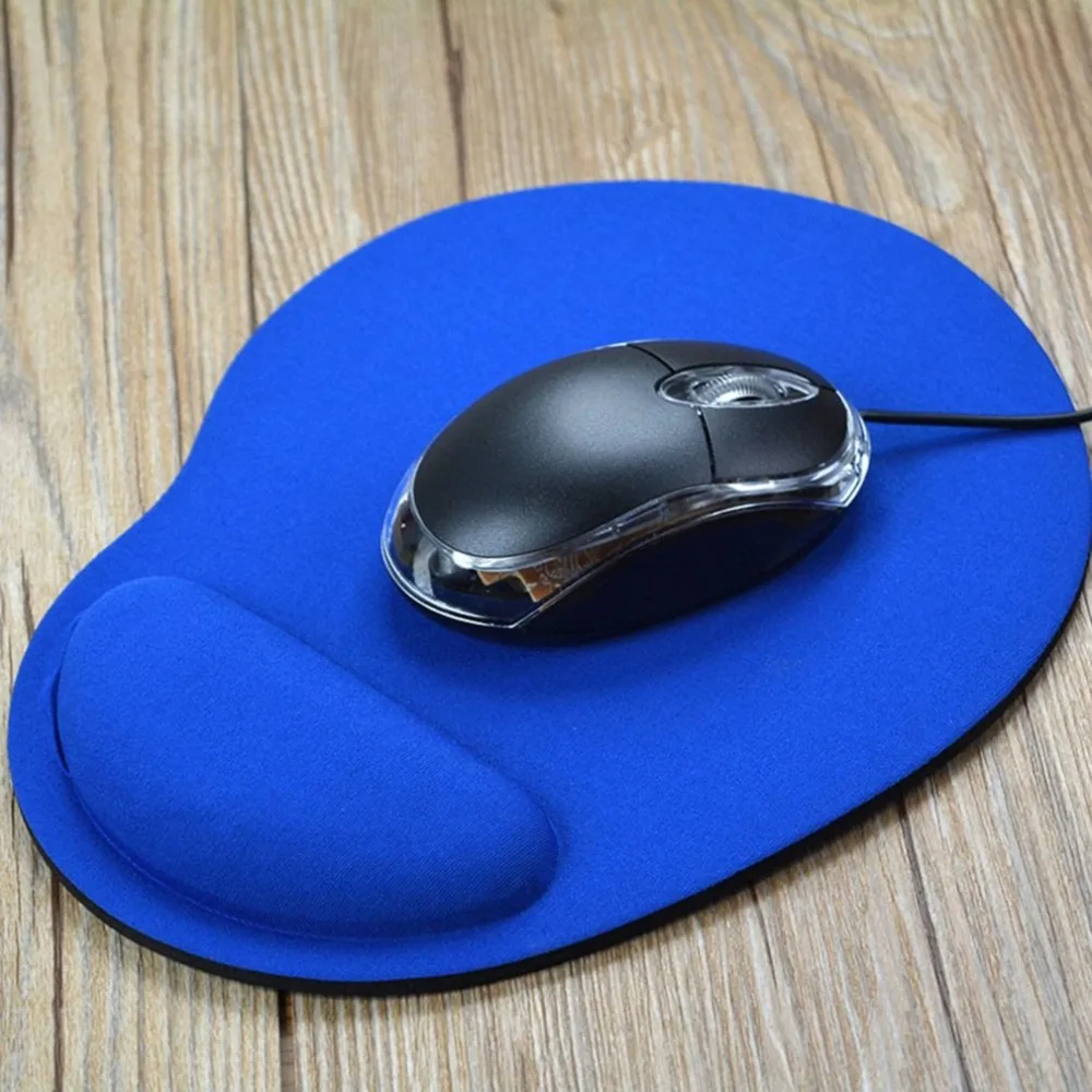 Ergonomic Mouse Pad With Wrist Support Rest Soft EVA Mouse Mat For Laptop Desktop Anti Slip 