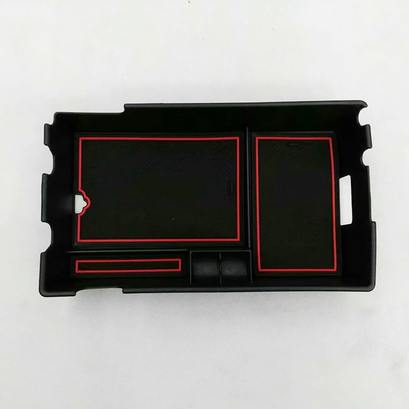 For-Chevrolet-Equinox-2017-2018-ABS-Plastic-Car-Armrest-Storage-box-Grid-Cover-Trim-Car-Styling
