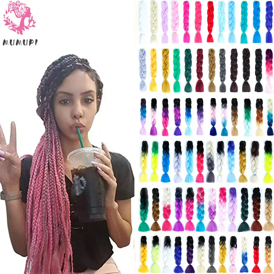 Mumupi Fashion Hair Braids Small Havana Mambo Twist Crochet