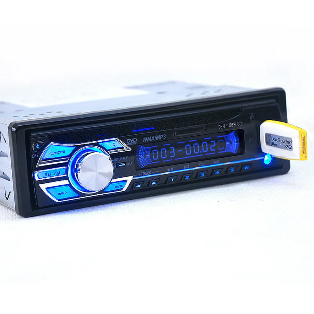 

Car Audio Stereo In-Dash DVD CD MP3 Radio Player SD Input AUX FM Receiver Convenience 17Dec25