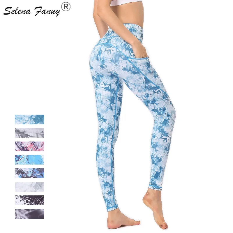 

Scrunch Sport Leggings Fitness 2019 New Print High Waist Gym Running Tights Push Up Yoga Pants Women Plus Size Trousers XL