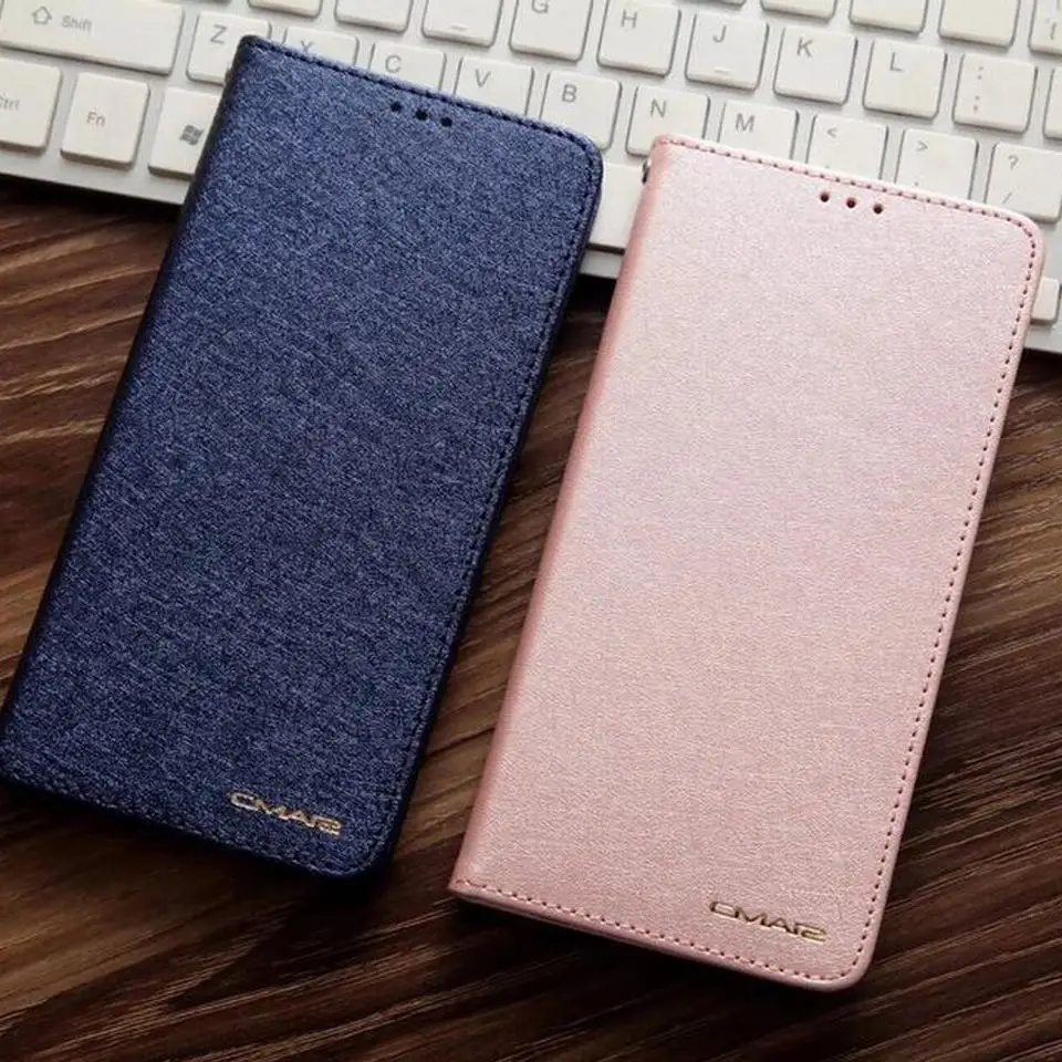 

For Samsung Galaxy S9 Case Leather Crystal Silk Luxury Case For Galaxy S7 Edge S8 S9 S10 Plus NOTE 10 Wallet Magnetic Flip Cover