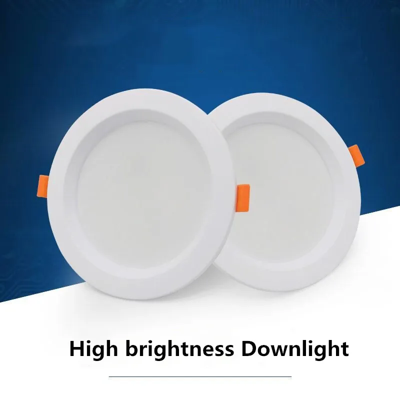 LED Downlight 3W 5W 7W 9W 12W 18W Round Recessed Lamp 220V 230V 240V Led Bulb Bedroom Kitchen Indoor LED Spot Lighting