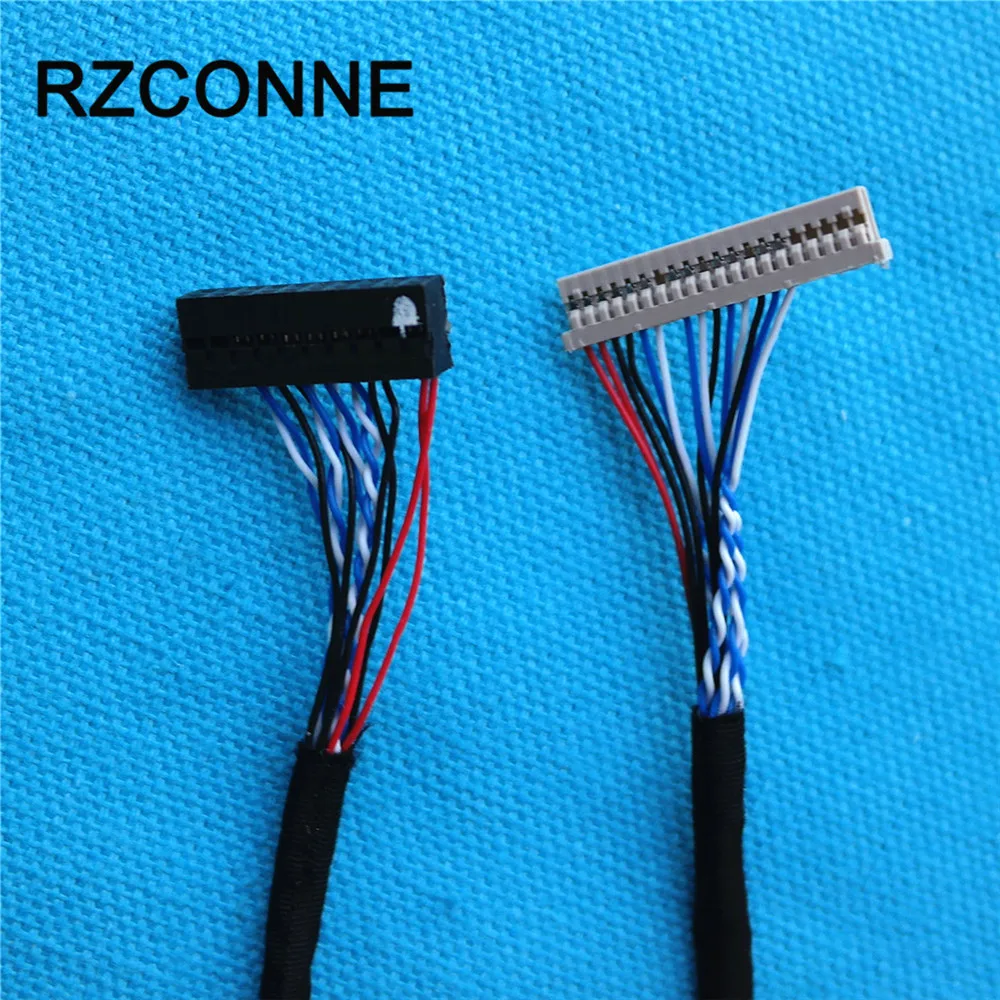 DF14 20 D6 20Pin Single 6 bits LVDS кабель для ЖК панели контроллера шт./лот|for cable|lcd cablecable |