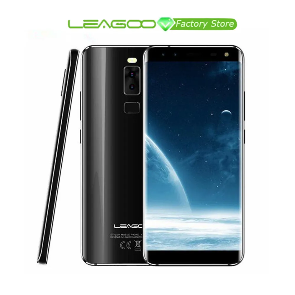 

LEAGOO S8 5.72 Inch 18:9 Display Android 7.0 MTK6750T Octa Core Smartphone 3GB RAM 32GB 13MP 4 Cameras Fingerprint 4G Phone