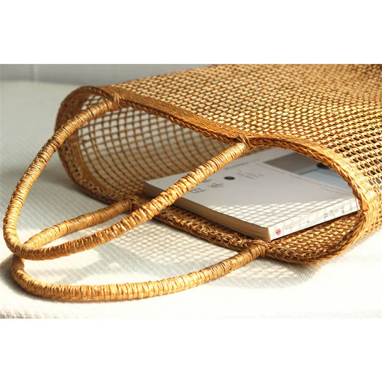 Простая и роскошная, не декоративная, простая, цветная, сетчатая, рельефная, тканая сумка, популярная соломенная сумка, сумки, 37x25 см