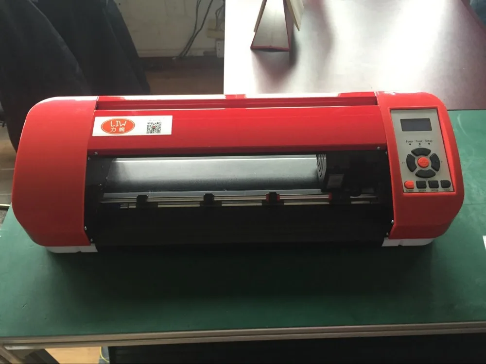 a3 a4 High cutting precision ARMS vinyl cutting equipment with software 380mm