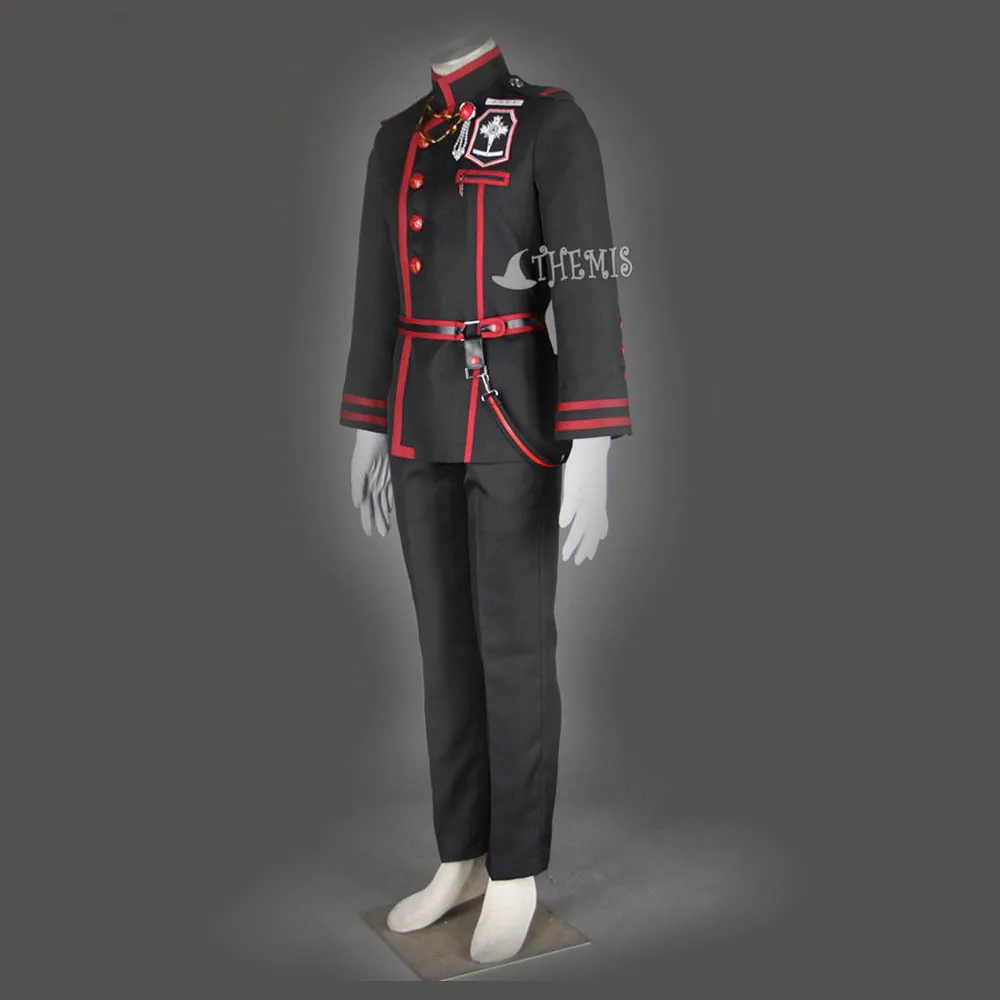 Athemis Новый D.Gray man Allen Walker Косплей Костюм на заказ крутые черные мужские костюмы