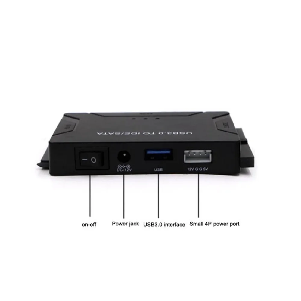 Universal Adapter Converter USB 3.0 to SATA/IDE External Converter Plug and Play 4TB capacity Hard Drive Case Hard Disk US Plug