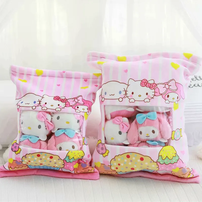 Медведь Даффи stellalou Rabbit hello kitty моя мелодия Cinnamoroll ЦУМ Микки анпанман байкинман плюшевая игрушка-подушка сумка для хранения