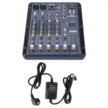 

Sound System Mixer Audio Professional Professional Home Type ER-9000F6 Audio Sound Mixer EU100-240V Mixer Audio Karaoke Home