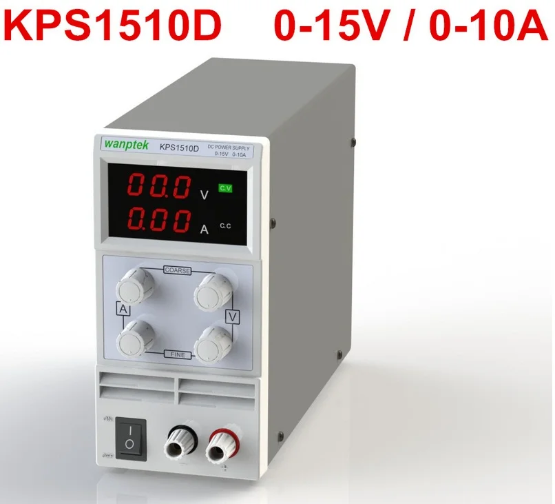 

KPS1510D 15V 10A digital adjustable Mini DC Power Supply Switch DC power supply 110/220V 0.1V 0.01A