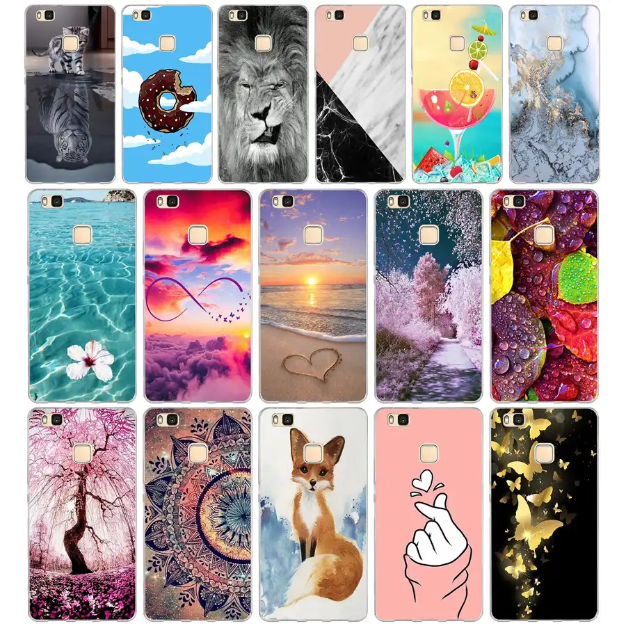 22 For Cover Huawei P9 Lite Case Cute Animal Silicon Soft Tpu For Funda Huawei P9 Lite Case 16 P9 P9lite Phone Back Cases Fitted Cases Aliexpress