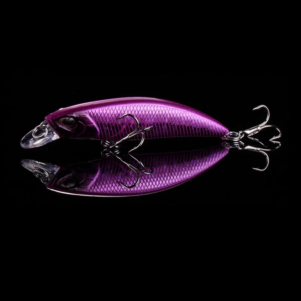 WALK FISH Minnow рыболовная приманка 65 мм 4,4 г 3D воблер с глазами воблеры искусственная пластиковая жесткая приманка Рыболовная Снасть