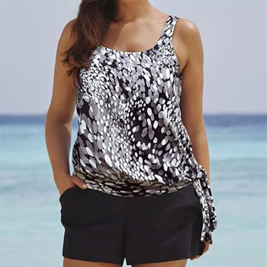 Plus size tank top swimsuits