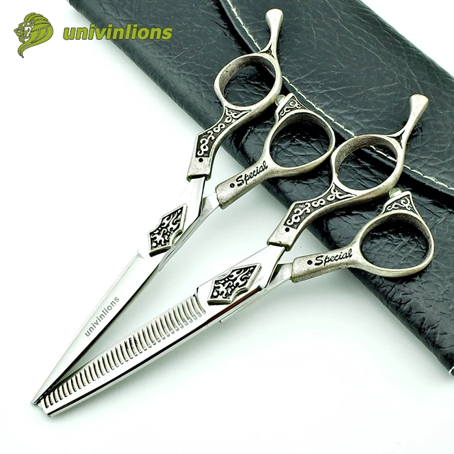 6 special design hairstylist japanese cutting shears haircut