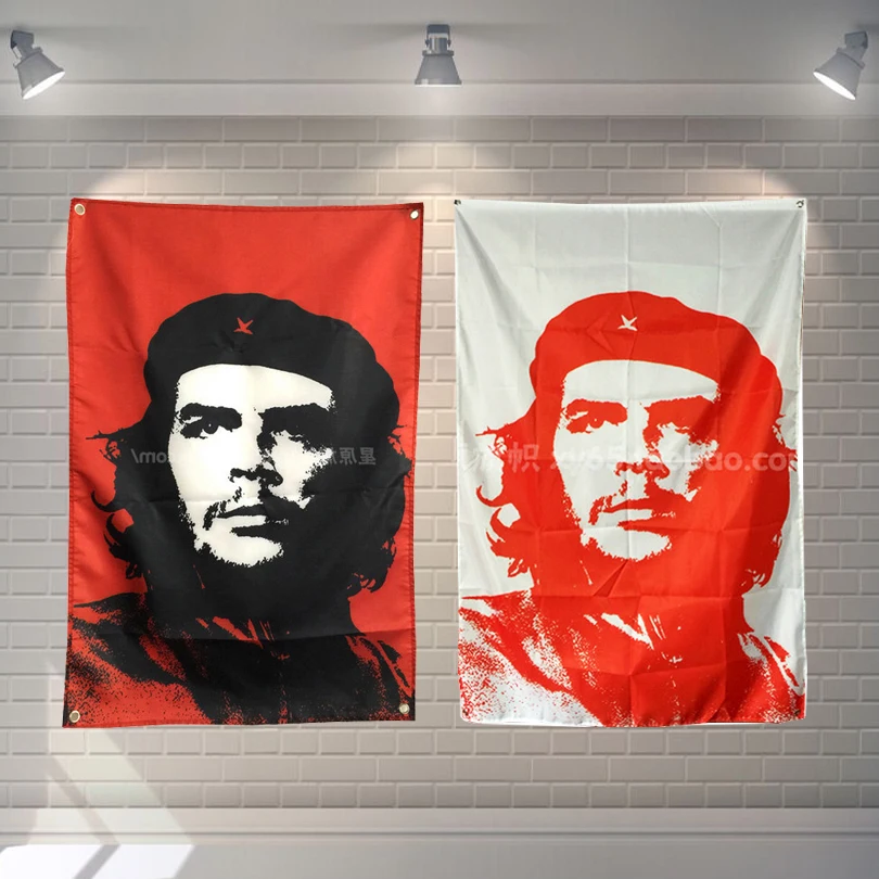 Тканевый флаг мировой революции Guevara музыкальные баннеры бара бильярдный зал