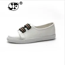 Классическая Женская парусиновая обувь Женские туфли-лодочки Весенняя черно-белый зеленый желтый Повседневное тапки круглый носок, на шнуровке, большие Размеры