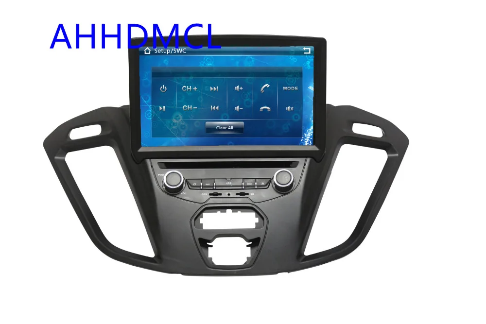 Best AHHDMCL Car Multimedia Player DVD Stereo Audio Navigation For Ford Tourneo Transit 150 250 350 350HD 2013 2014 2015 2016 2017 2