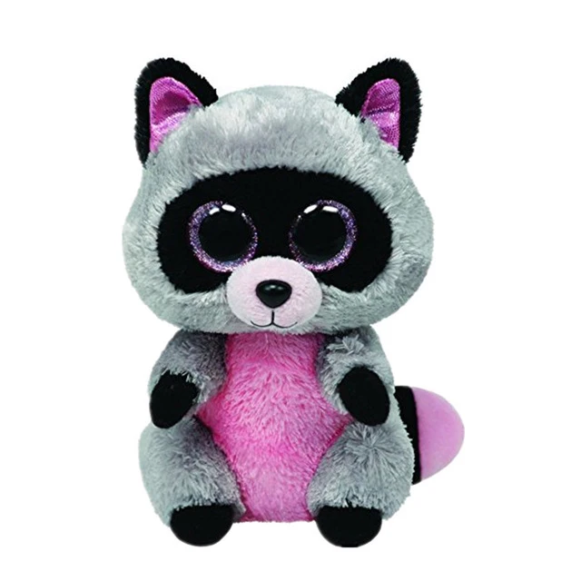 Best Offers TY Beanie Boos 6"15cm Rocco the Raccoon Plush Regular Soft Big-eyed Stuffed Animal Collection Doll Toys For Children Best Offers TY Beanie Boos 6"15cm Rocco the Raccoon Plush Regular Soft Big-eyed Stuffed Animal Collection Doll Toys For Children