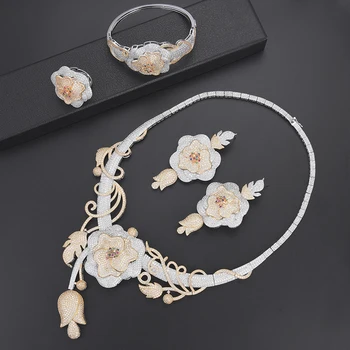 

missvikki Hot Noble Special Super Trendy Jewelry Set for Russia Bridal Wedding Engagement Anniversary Dance Party Jewelry