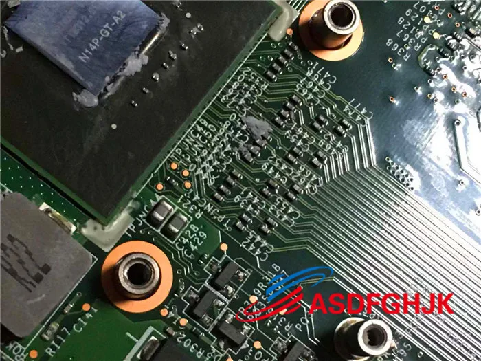 discount  Original MS-1757 FOR MSI GE70 LAPTOP MOTHERBOARD WITH GT750 Graphics card MS-1751 REV 1.1 / 1.0 Tes