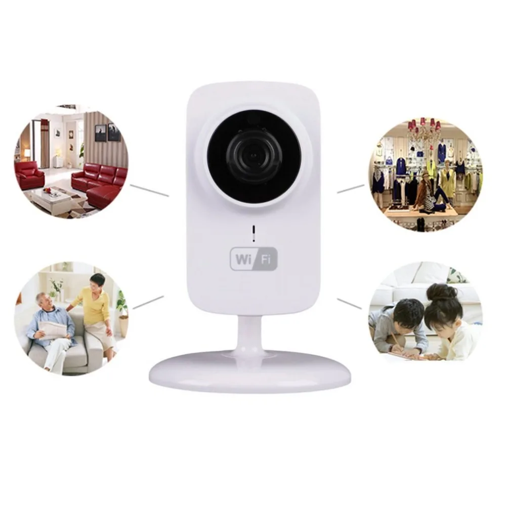 

Mini IP WIFI Camera Home Safety Two-way Audio Support TF Card CCTV Security Camera Surveillance Monitor V380-S1
