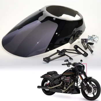 

Fit For Victory Octane 2017 17 Motorcycle Front Headlight Fairing Cowl Head Light Headlamp Visor Mask Hardware Kit New