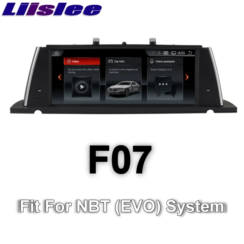 For BMW 5 Series F07 GT 2013~2017 LiisLee Car Multimedia GPS Audio Hi-Fi Radio Stereo Original Style For NBT Navigation NAVI 11