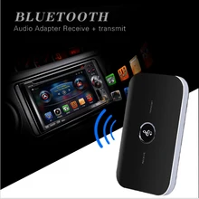 B6 Bluetooth wireless audio transmitter receiver TV computer 3.5mm AUX HiFi Car speakers headphone nondestructive stereo adapter