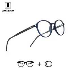 TR90 рецепт очки Для женщин модные прозрачные компьютер близорукость оптический круглые очки по рецепту #88029