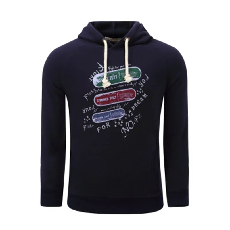 2019 Autumn Brand Clothing Men's Letter Printed Hoodies Pullover Hooded Sweatshirt Street wear Male Casual Hooded Hoodies