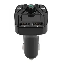 Автомобильный fm-радио передатчик A2DP мобильный телефон музыкальный плеер мини автомобиль HD Bluetooth плеер с интерфейсом USB2.0 поддержка tf-карты горячая распродажа