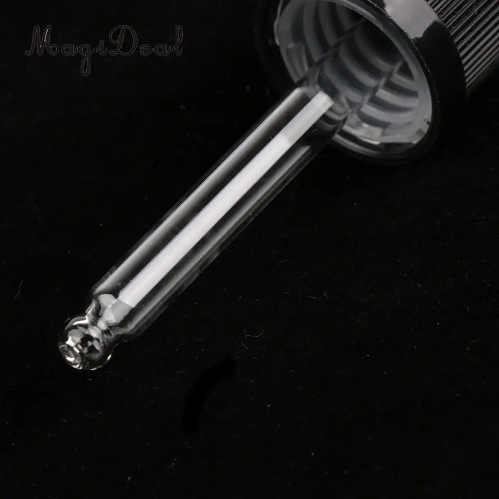 24 Pieces Cosmetic Makeup Liquid Eye Dropper Pipette Caps For 15ml Essential Oil Bottles Holders