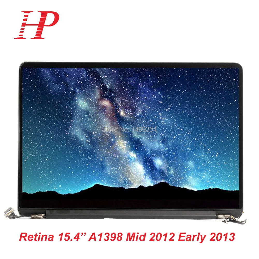 

Mid 2012 EMC2512 A1398 Complete LCD Screen Display For Macbook Pro Retina 15'' LCD Display Assembly Replacement Part