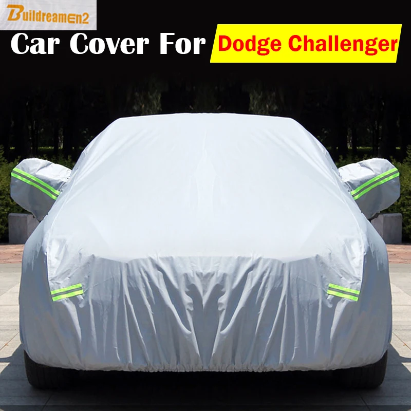 Buildreamen2 Outdoor Car Cover Anti-UV Scratch Sun Rain Snow Dust Resistant Cover Waterproof For Dodge Challenger High Quality ! Buildreamen2 Outdoor Car Cover Anti-UV Scratch Sun Rain Snow Dust Resistant Cover Waterproof For Dodge Challenger High Quality !