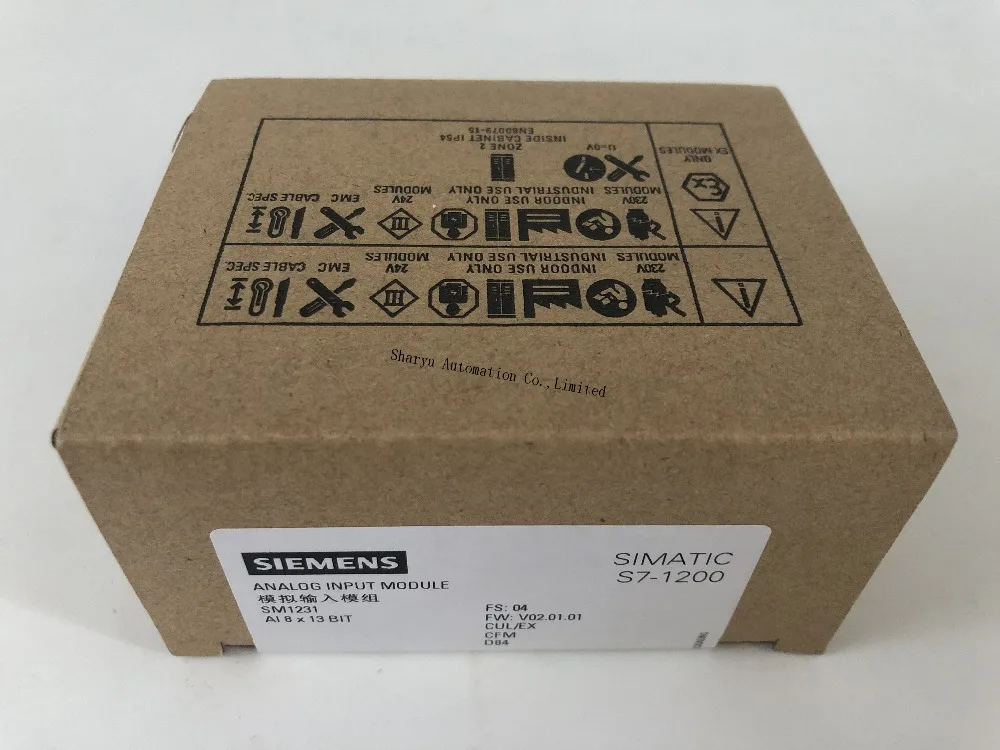 Оригинальный аналоговый вход SIMATIC S7 1200 SM 1231 модуль 6ES7231 4HF32 0XB0 6es7231 4hf32 0xb0 Модуль 12