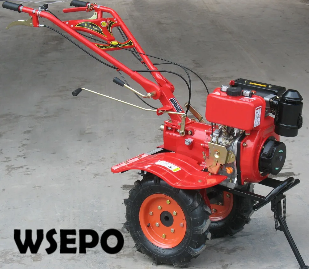 Rotary-Tiller Farm Cultivator Diesel-Engine-Powered Garden 211CC 170F Factory-Direct-Supply Rotary-Tiller Farm Cultivator Diesel-Engine-Powered Garden 211CC 170F Factory-Direct-Supply