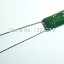 10 шт. Майларовый пленочный конденсатор 630V 2J102J 1000pF 1nF 2J102 5% полиэфирный пленочный конденсатор