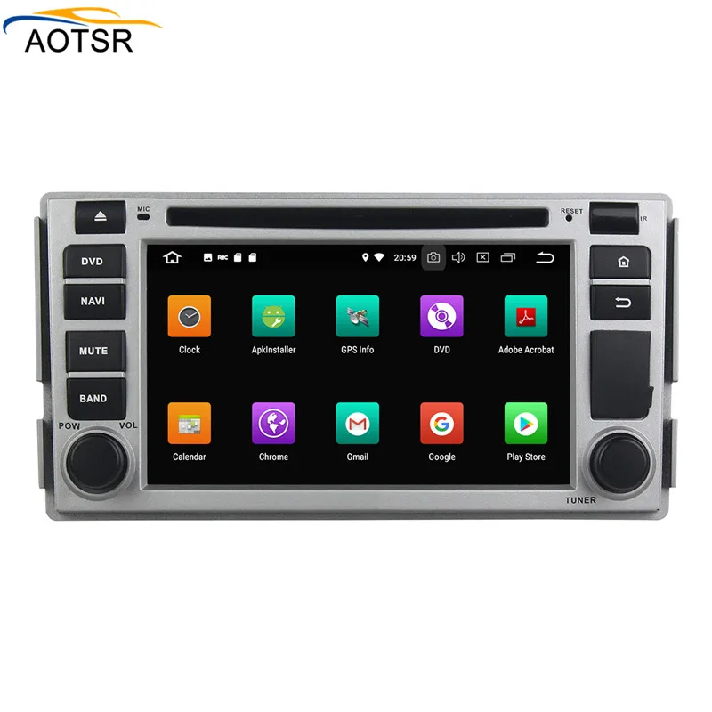 Top Android 8.0 car dvd player head unti For Hyundai c 2006 2007 2008 2009 2010 2011 2012 car radio stereo gps navigation BT 6