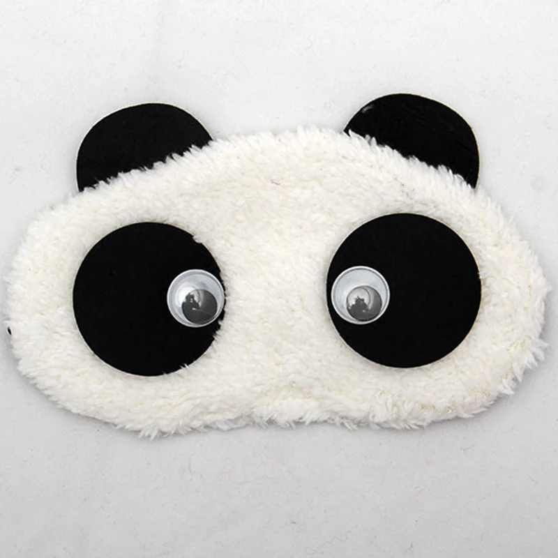 Панда Спящая маска для глаз Nap Eye Shade мультфильм повязка на глаза сна крышка
