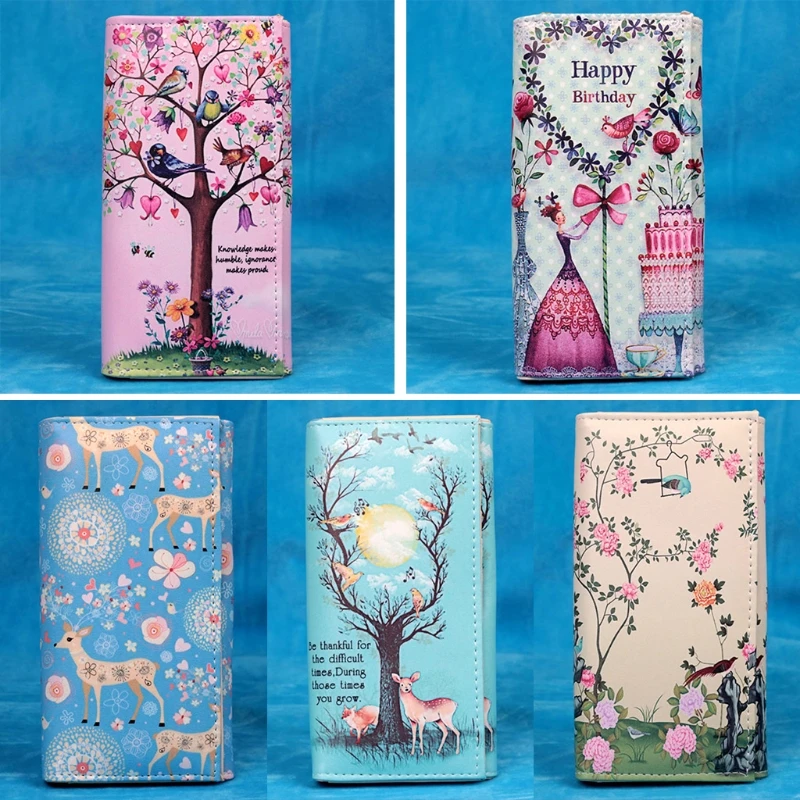 

THINKTHENDO Fashion Women Lady Long Purse Wallet Clutch Bag Card Holder Handbag Phone Case