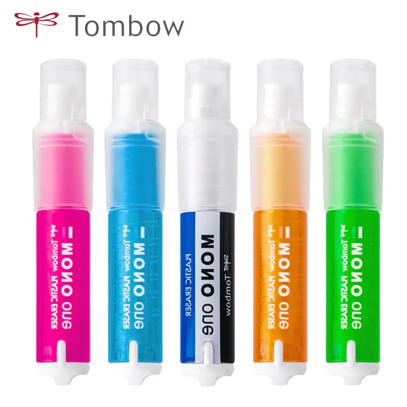 

1pcs TOMBOW MONO ONE Children's Lip Eraser JCB-111 Rotary Eraser Student Cute and Compact Portable Refillable