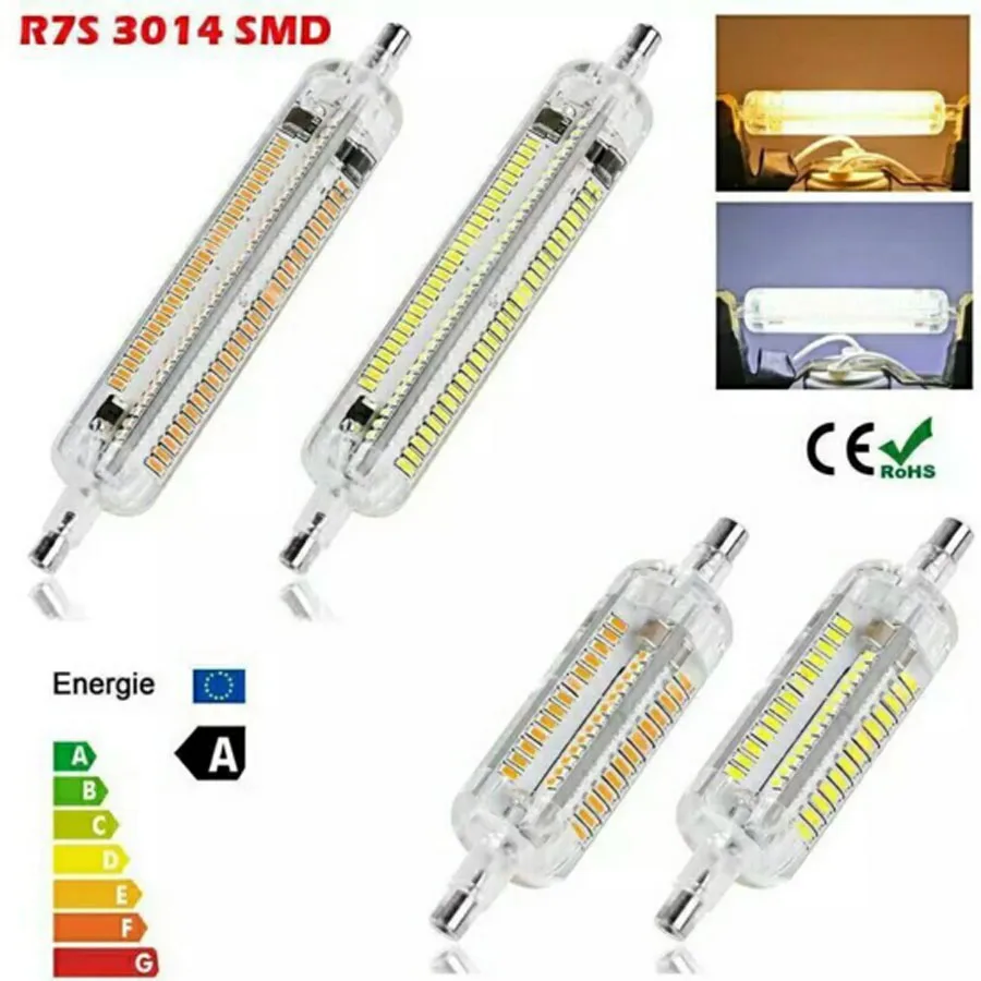 

Silicone R7S LED Corn Lamp light SMD3014 5W 10W 220V LED Floodlight Spotlight Bulb Replace Halogen Lamp Bombillas